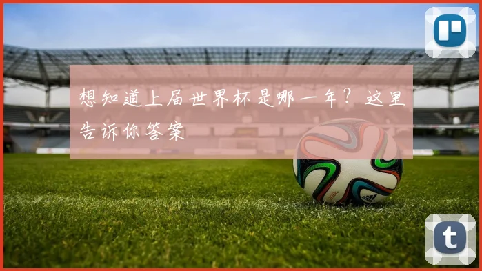 想知道上届世界杯是哪一年？这里告诉你答案