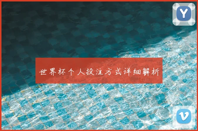 世界杯个人投注方式详细解析